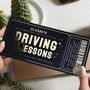 Personalised Scratch Reveal Driving Lessons Voucher, thumbnail 1 of 8