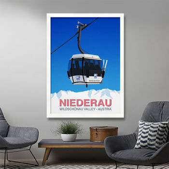 Niederau Ski Resort Poster, 2 of 6