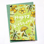 Floral Birthday Card, thumbnail 1 of 5