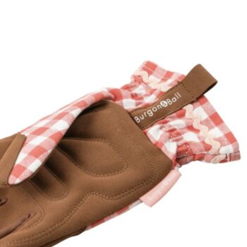Burgon And Ball Gingham Gardening Gloves, 9 of 9