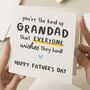 Best Grandad Father's Day Card, thumbnail 1 of 7