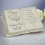 Personalised Angel Memorial Book, thumbnail 3 of 5