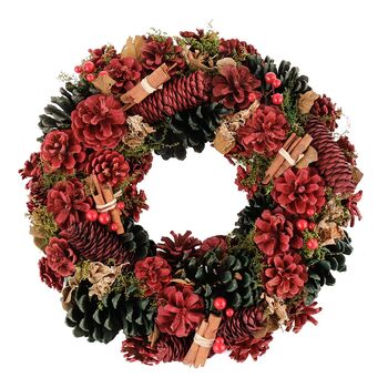 Winter Woodland Luxury Christmas Wreath, 2 of 5