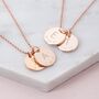 Personalised Initial And Date Necklace, thumbnail 5 of 12