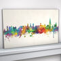 Isle Of Wight Skyline Cityscape Art Print, thumbnail 2 of 7