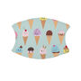 Cute Ice Cream Print Face Mask With Filters, thumbnail 2 of 2