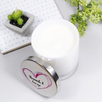 Scented Luxury Anniversary Candle With Lid, 4 of 11