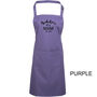 Personalised Embroidered Bib Apron With Pocket, thumbnail 10 of 12