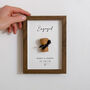 Personalised Engaged Cork Saver Frame, thumbnail 1 of 4