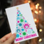 Lockdown 2023 Funny Covid Christmas Tree Card, thumbnail 3 of 5