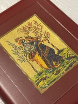 Radha Krishna Wall Art – Hare Krishna – Krishna Gift, 6 of 6