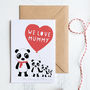 Personalised Mummy Mother's Day Card With Pandas, thumbnail 3 of 4