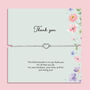Thank You Heart Bracelet – Meaningful Thank You Gift For Her | Friendship Bracelet | Appreciation Gift, thumbnail 1 of 7