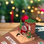 Have A Cracking Christmas! 3D Pop Up Funny Xmas Card! Cheeky And Silly Xmas Card For Him And Her, thumbnail 2 of 10