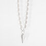 Aphrodite Pearl Necklace, thumbnail 2 of 5