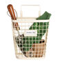 Country Cream Potting Shed Garden Storage Basket, thumbnail 2 of 5