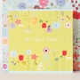 Floral Get Well Card, thumbnail 4 of 5