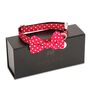 The York Red Pink White Spotty Dog Collar Bow Tie, thumbnail 11 of 12