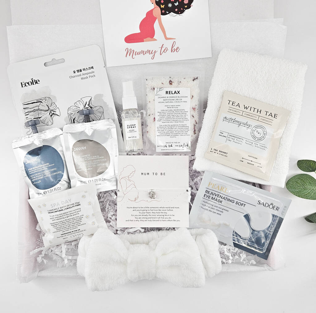 Luxury Mum To Be Self Care And Pregnancy Pamper Gift Box – Relaxation Gift For Expectant Mums, 1 of 9