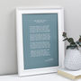 Personalised My Words Print Typewriter Style, thumbnail 3 of 8