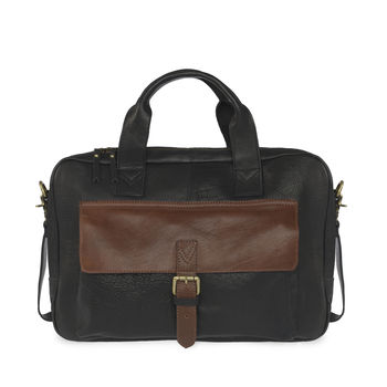 Leather Work Bag 'The Buxton Deluxe', 4 of 6