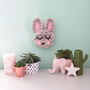 Bunny Rabbit Chunky Knit Nursery Decor, thumbnail 5 of 8