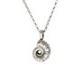 Silver Ammonite Necklace, thumbnail 2 of 2