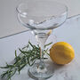 Personalised 60th Birthday Gift Balloon Cocktail Glass, thumbnail 2 of 8