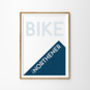 'Bike Like A Northerner' Poster, thumbnail 2 of 2