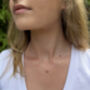 Sterling Silver Chain With A Single 14ct Gold Filled Bead, thumbnail 2 of 6