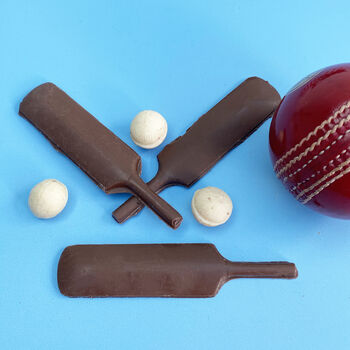 Chocolate Cricket Bats And Balls, 3 of 3