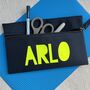Personalised Stocking Filler Neon Pencil Case, thumbnail 1 of 4