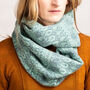 Infinity Scarf Soft Lambswool Inspired By Nature, thumbnail 2 of 7