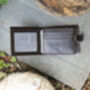 Men's Luxury Brown Leather Wallet Notecase Design Rfid Safe Personalised, thumbnail 3 of 6
