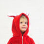 Unisex Red Fox Super Soft Onesie, thumbnail 4 of 5