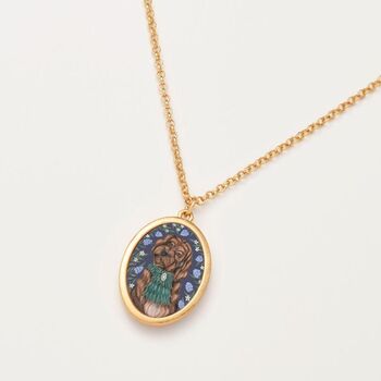 Catherine Rowe Pet Portraits Doodle Pendant Necklace, 2 of 7