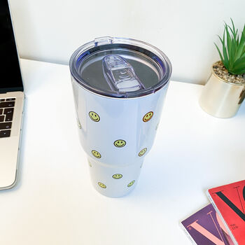 Smiley Face Travel Tumbler, 2 of 4