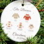 Personalised Family Christmas Jumpers Tree Decoration, thumbnail 2 of 5