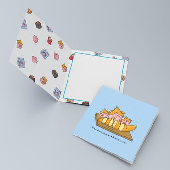 Banana Card | Cute Greeting Cards, 7 of 9