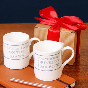 I'd Rather Be… Christmas Gift Mugs, 10 of 12
