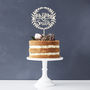 Personalised Laurel Wedding Cake Topper, thumbnail 8 of 8