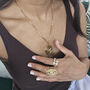 Solitaire Diamond Crossover Ring, thumbnail 8 of 9