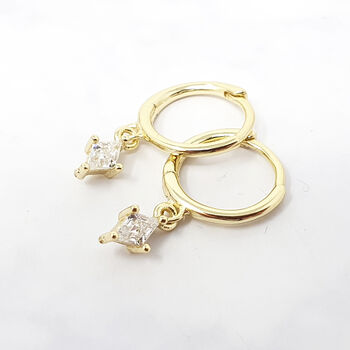 April Birthstone Diamond Earrings Gift Set For Her, 4 of 8