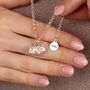 Extra Large Guinea Pig Silver Necklace Personalised, thumbnail 1 of 7
