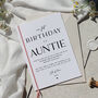 Uncle Birthday Card From Baby Niece Nephew, thumbnail 2 of 9