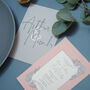 Flora Classic Wedding And Event Invitation Cards, thumbnail 9 of 12