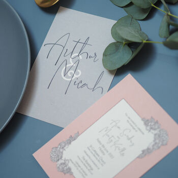 Flora Classic Wedding And Event Invitation Cards, 9 of 12