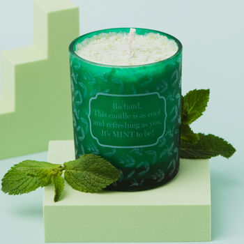 Wild Mint Breeze Candle – Personalised And Refreshing Scent, 2 of 7