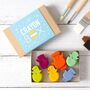 Set Of Six Easter Chick Style Wax Crayons, thumbnail 1 of 5