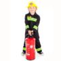 Personalised Black Fire Fighter Costume, thumbnail 1 of 9